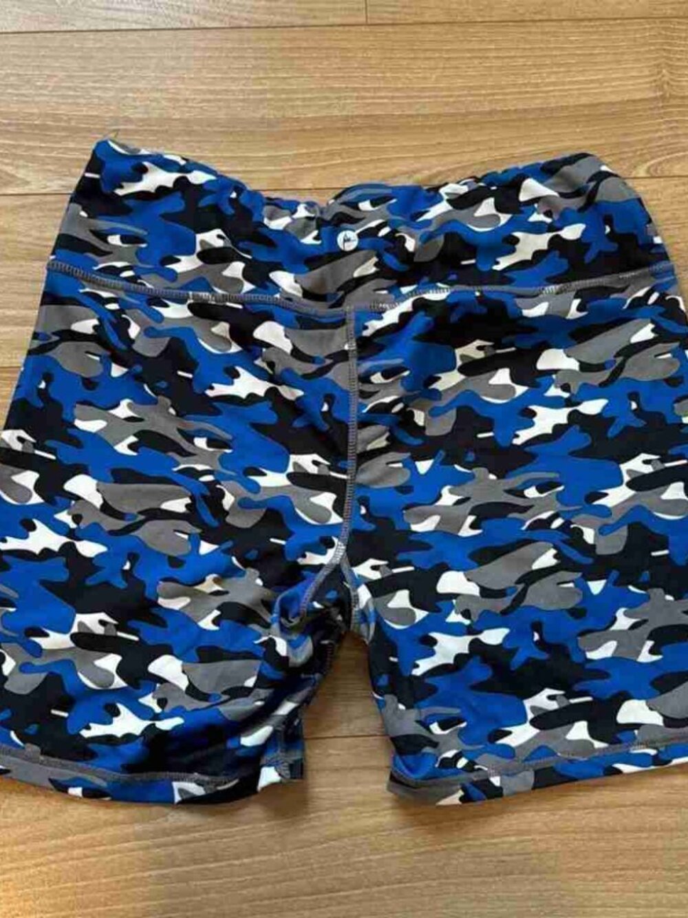 90 degrees byreflex blue camo athletic shorts size medium - Picture 4 of 4